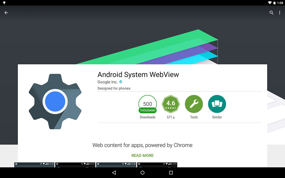 APK Download] Google Updated Android System WebView to v43 with ...