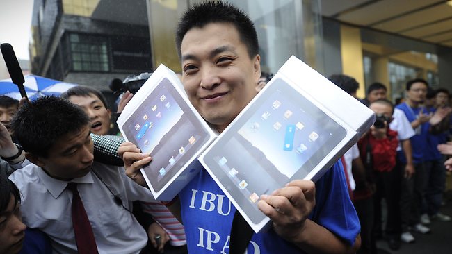 Apple iPad launch in China