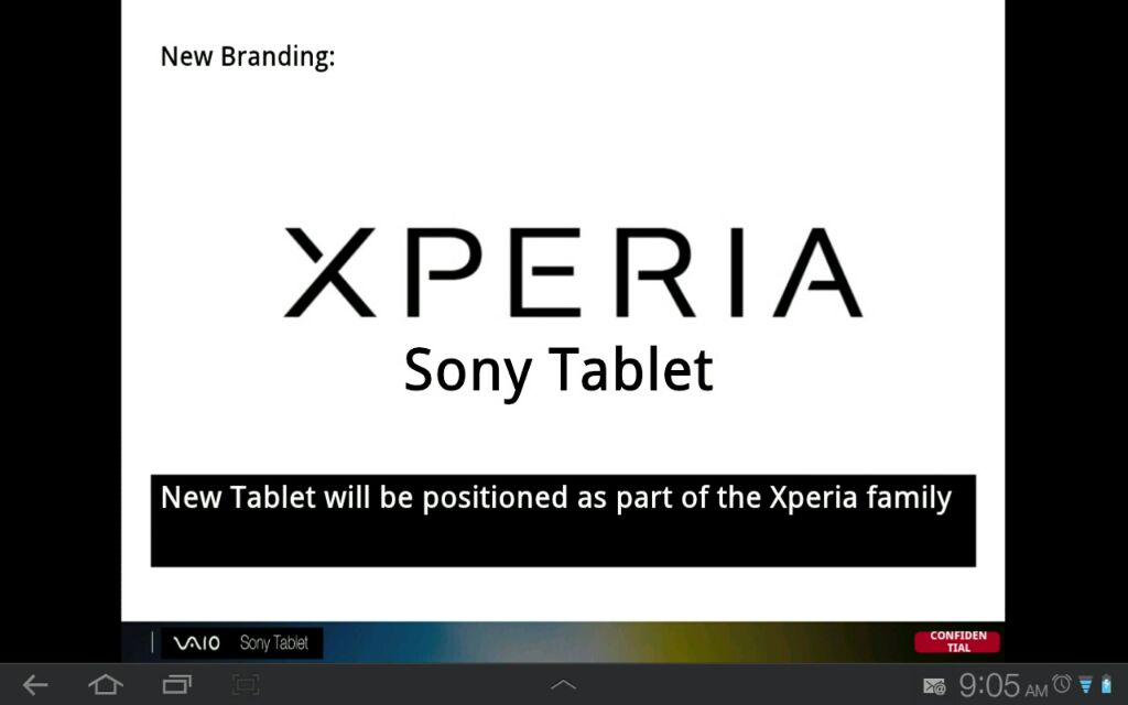 Xperia tablet