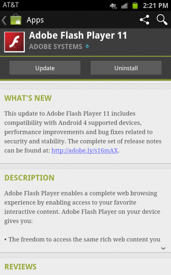 Flash for Android 11.1
