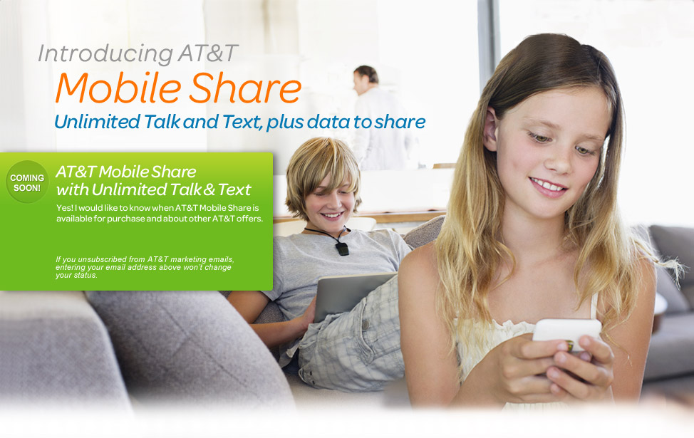 AT&T mobile shared