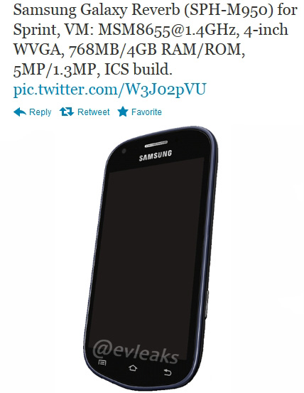 Samsung Galaxy reverb