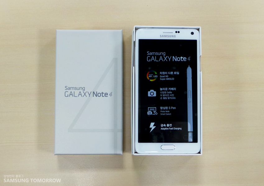 Note 4 Unboxing
