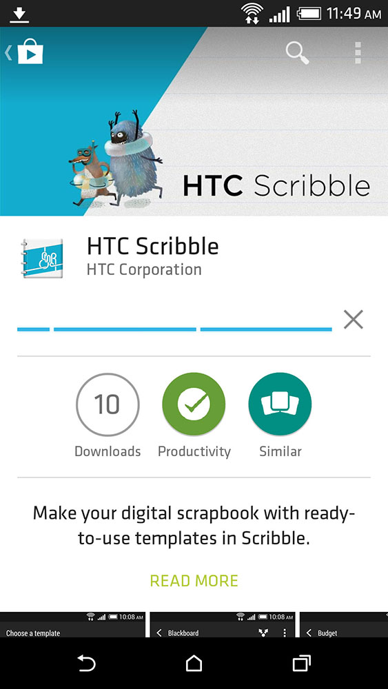 HTC Scribble