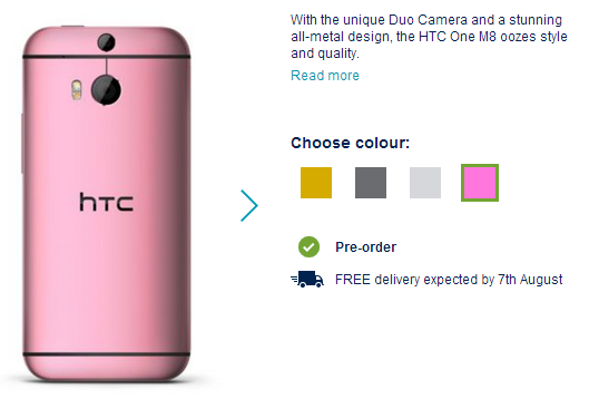 HTC ONe M8