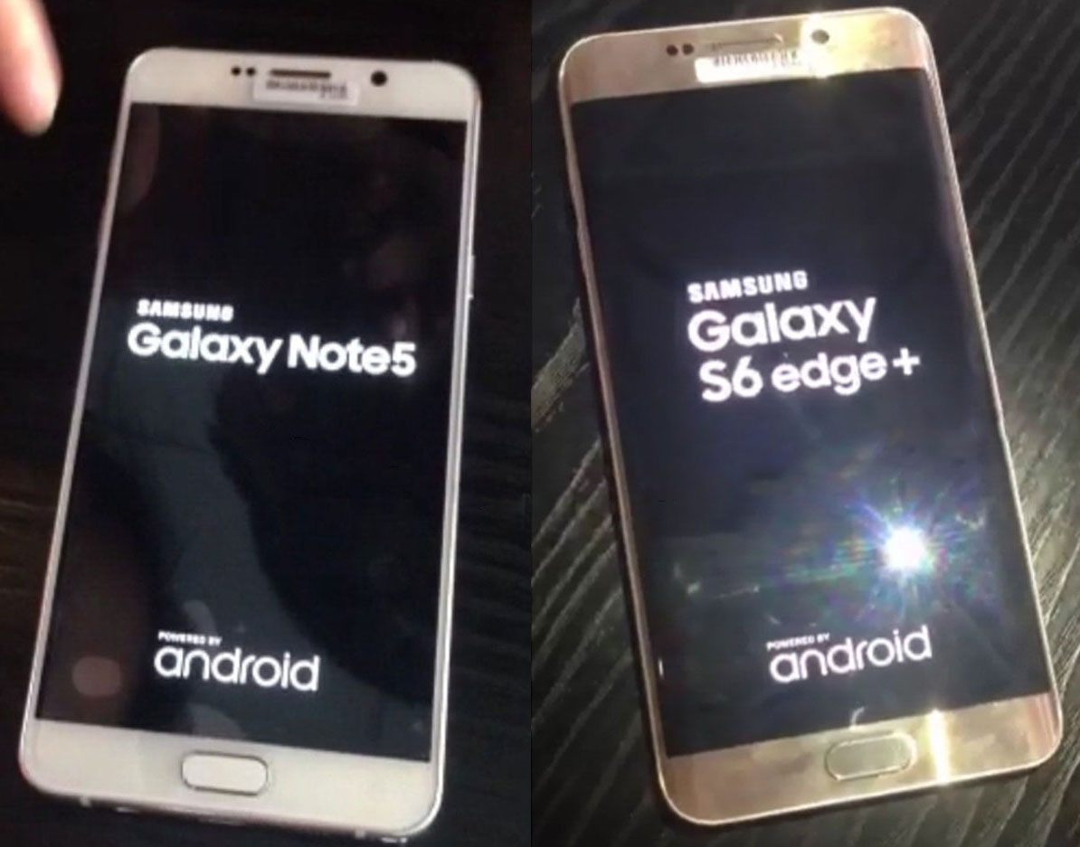 Galaxy Note 5, Galaxy S6 edge+