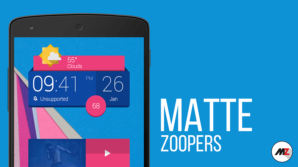 Matte zoopers