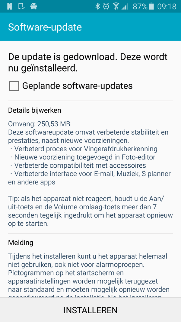 S6 5.0.2 update