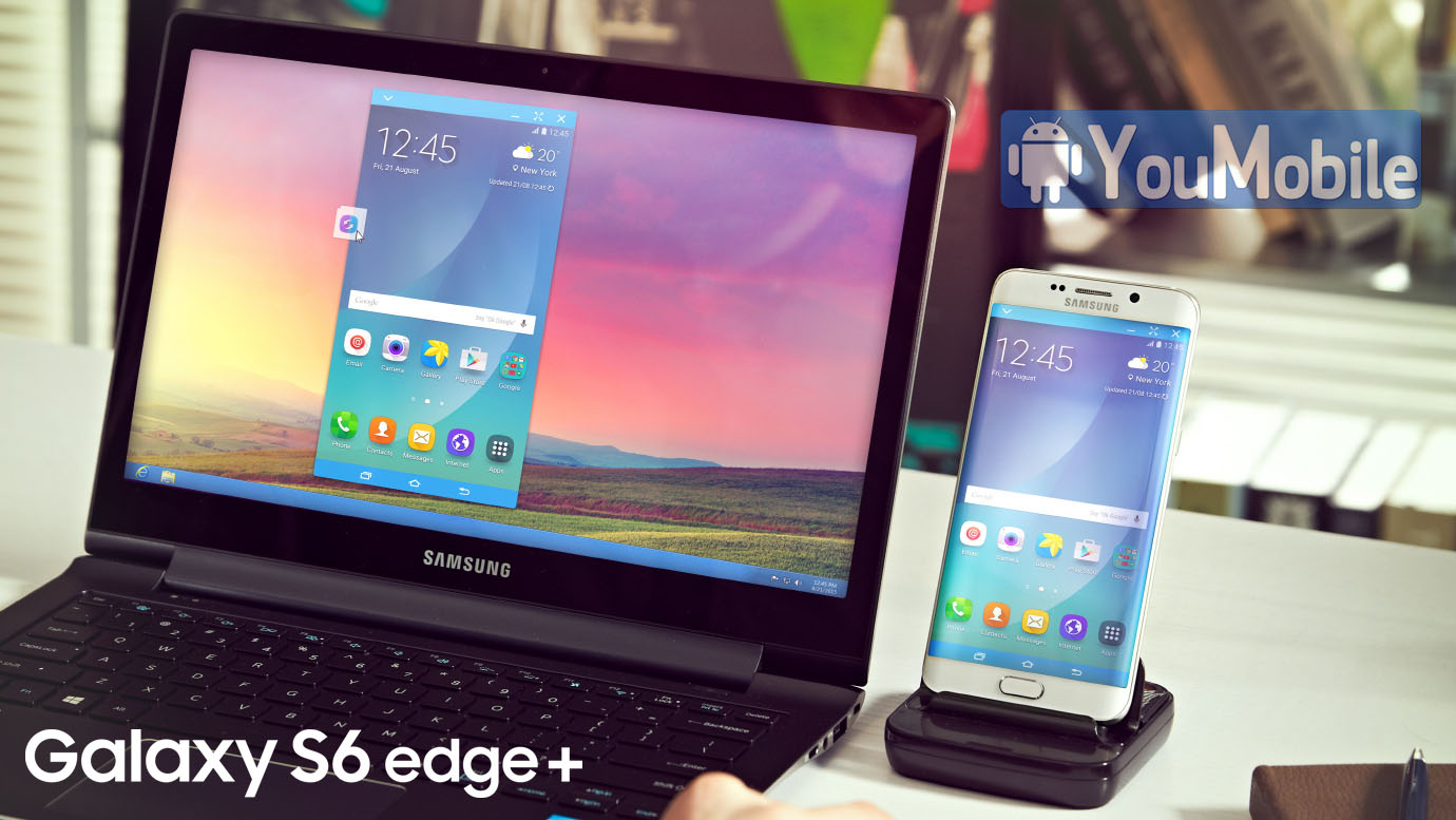 S6 edge+ UI